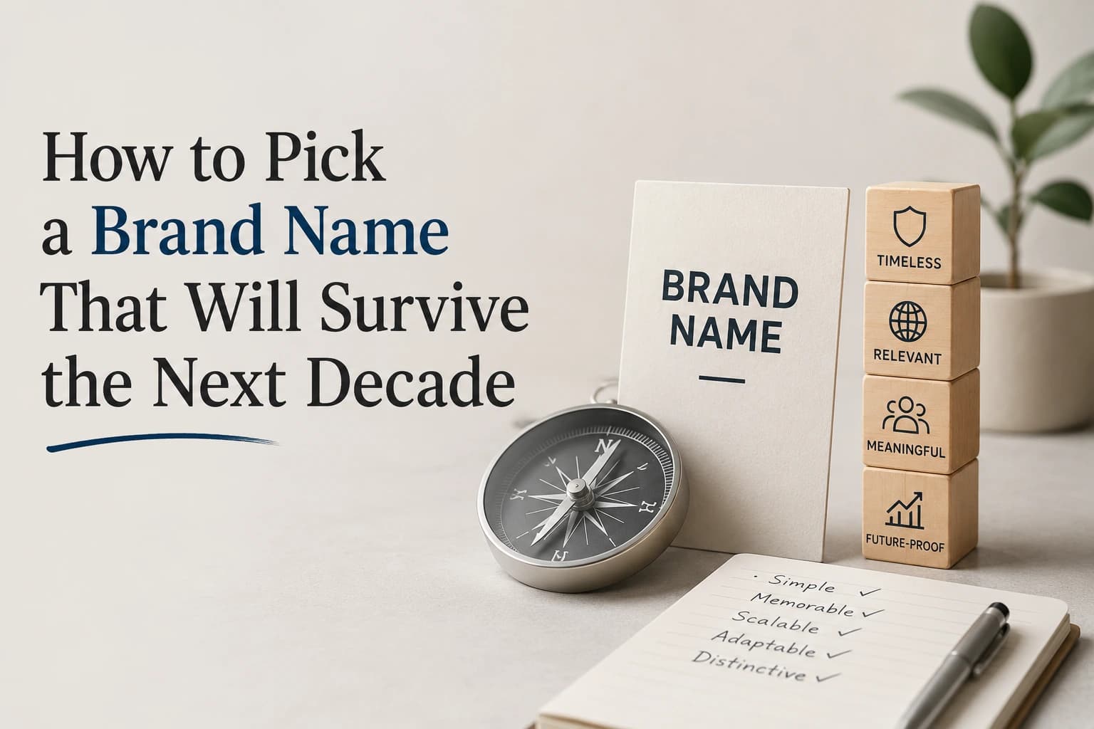 How to Pick a Brand Name That Will Survive the Next Decade