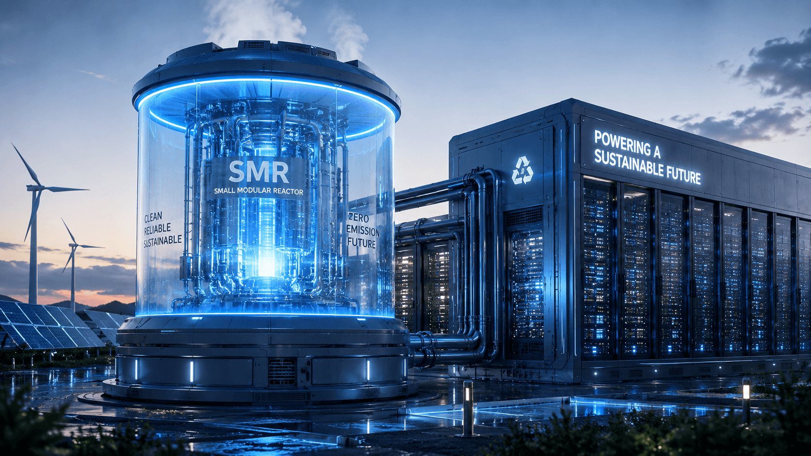 The Clean Energy Race: Why Tech Giants Are Funding Modular Nuclear Reactors for AI Data Centers